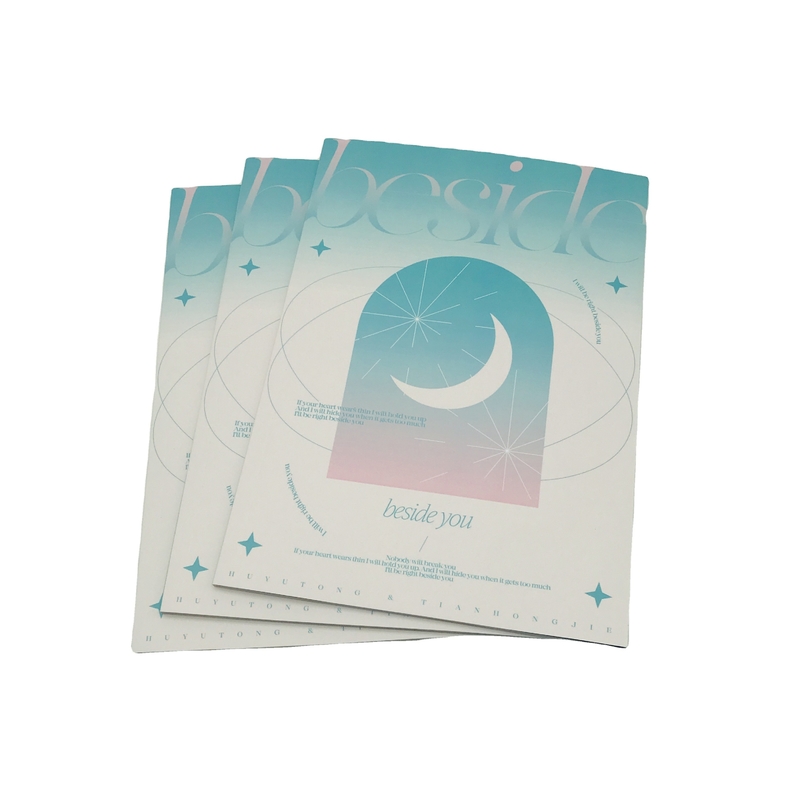 Libro ilustrado en color personalizado que imprime la aprobación ISO del color 4c+4c CMYK