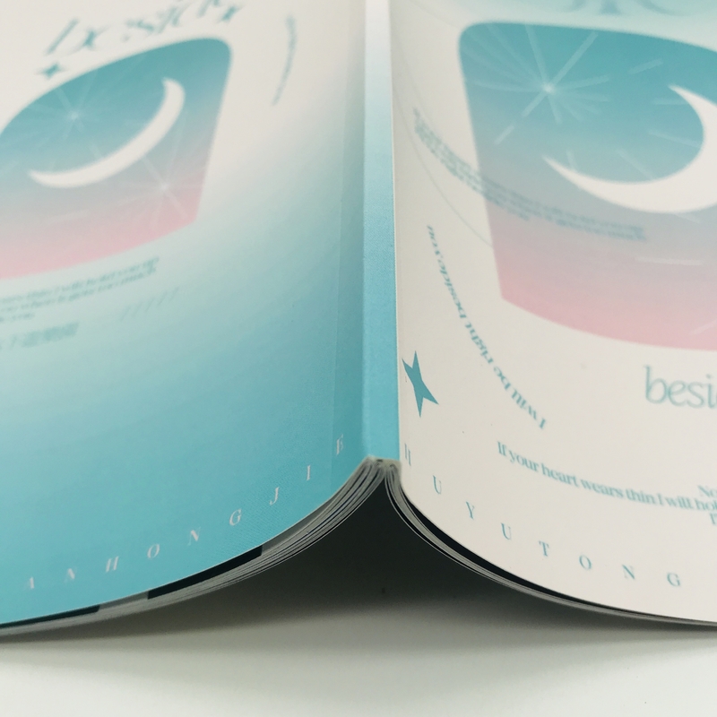 Libro ilustrado en color personalizado que imprime la aprobación ISO del color 4c+4c CMYK