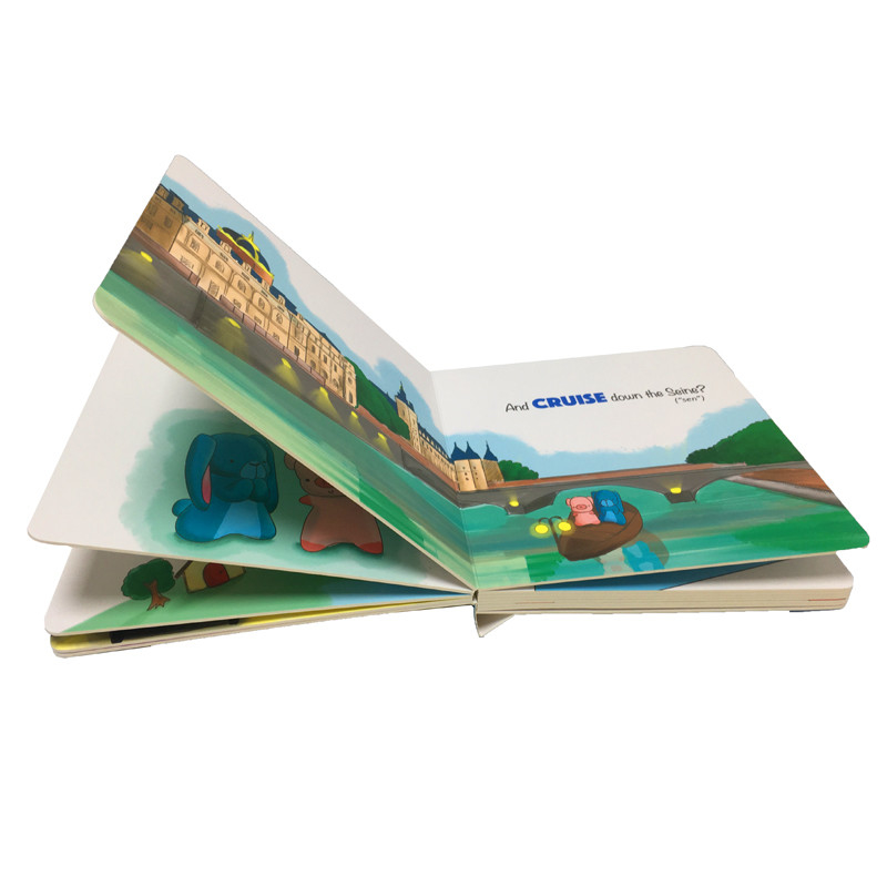 Servicios de impresión de libros de texto de libros de cuentos para niños Cmyk a todo color