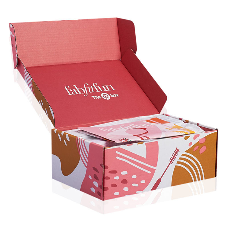 Cajas impresas a todo color personalizadas CMYK PMS Cajas de envío postal