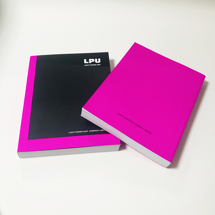 Servicios de impresión del catálogo de la laminación de la película de impresión del libro de colorante de A5 A6
