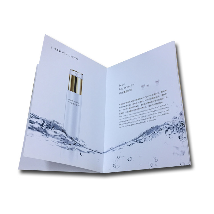 Folleto del folleto del papel de arte que imprime la impresión en offset del color de Cmyk 4