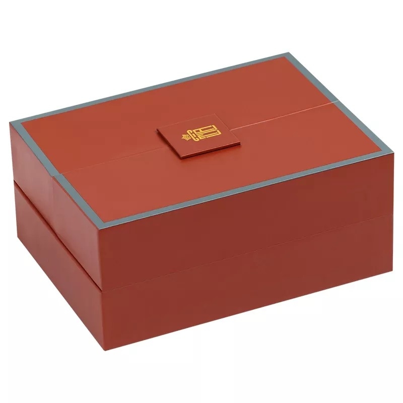 Rectángulo 4C cajas impresas a todo color caja de regalo de perfume de cartón