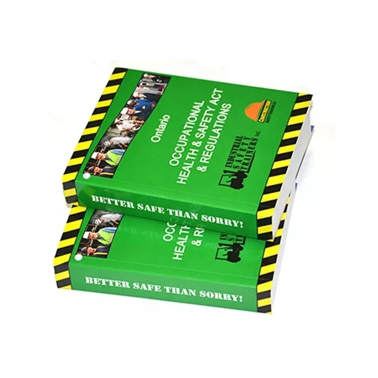 Libro a todo color de tapa blanda gruesa que imprime tamaño personalizado 4c+4c Cmyk