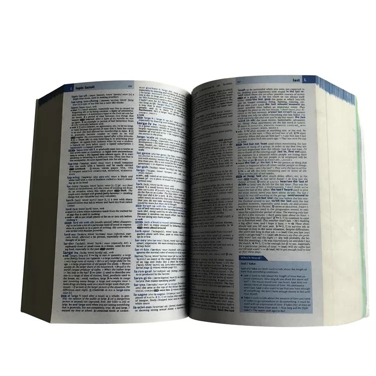 Cartulina Art Paper Soft Cover Book que imprime el color de los 21x22.5cm Cmyk