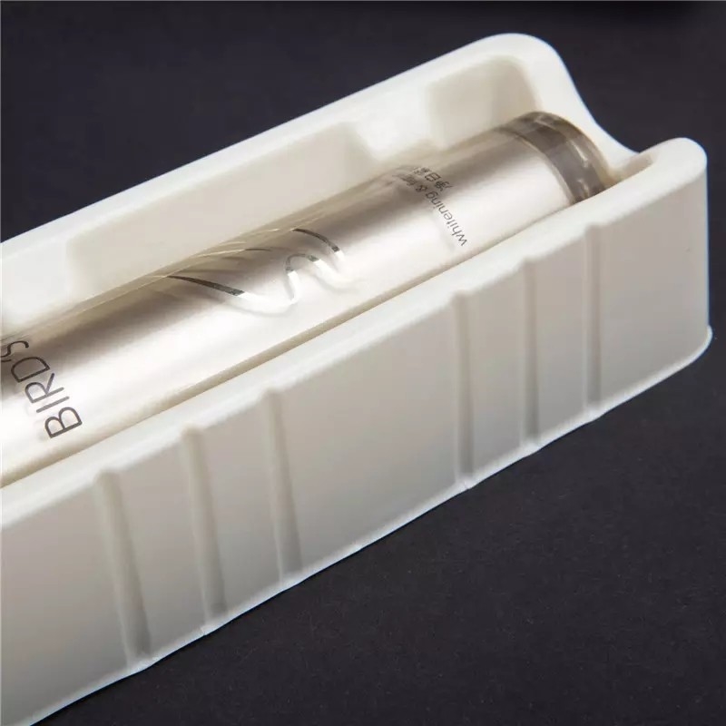 Los cosméticos despejan las bandejas plásticas del parte movible del tamaño de encargo de la caja de la ampolla