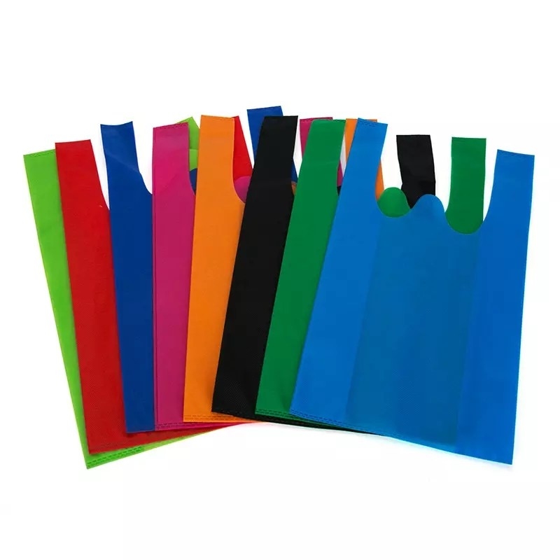 Reutilizable cortado con tintas no tejido empaqueta el color modificado para requisitos particulares amistoso de Eco