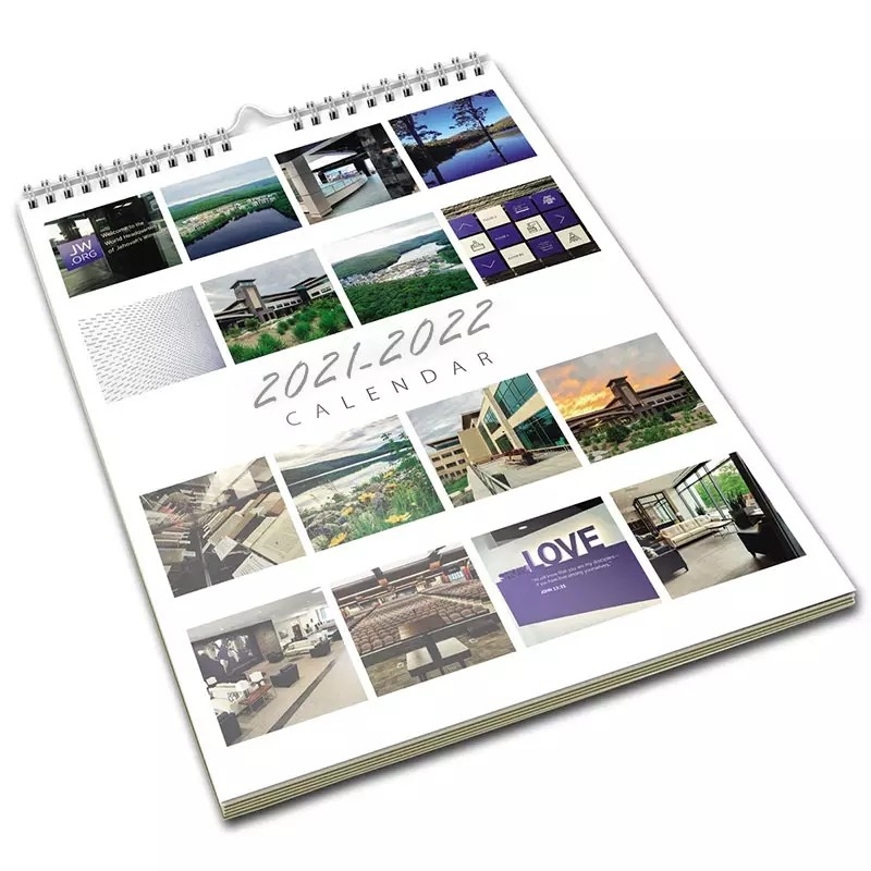 Impresión personalizada para colorear 2023 Calendario de pared A5 142x210mm Promocional