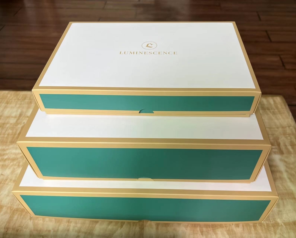Mooncake Tea Níspero Cmyk Cajas impresas a todo color Punto Uv personalizado